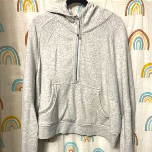 Scuba Oversized Half-Zip Hoodie